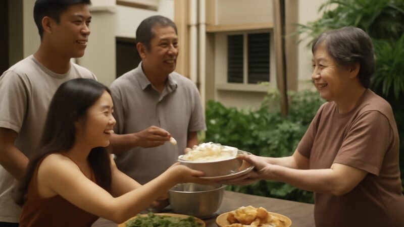 Gotong Royong and Kampong Spirit in Singapore