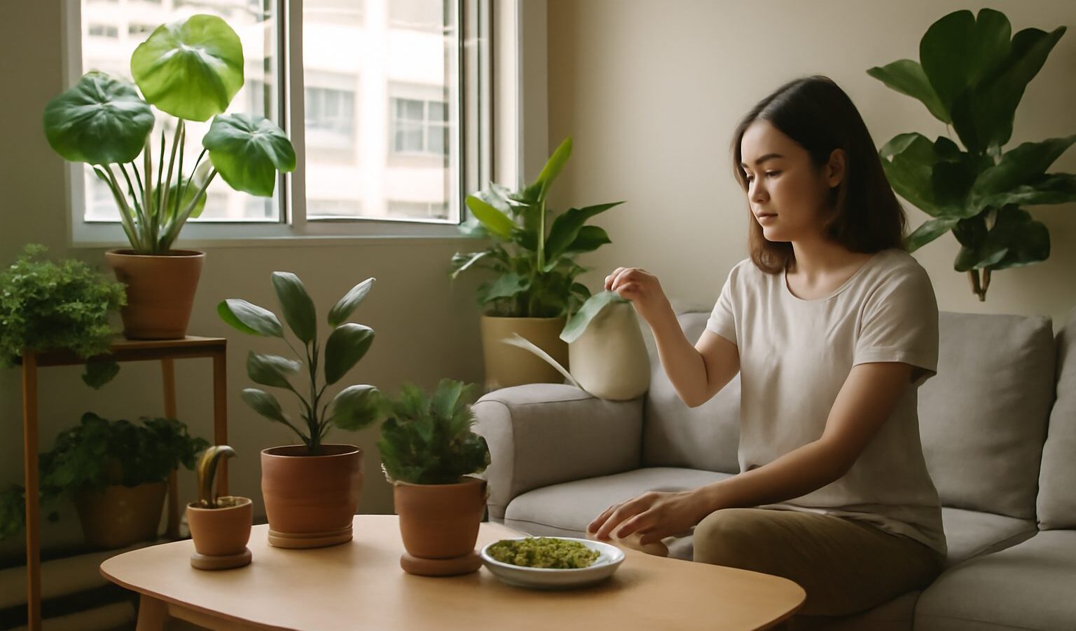 Green Living in an HDB Flat in Singapore