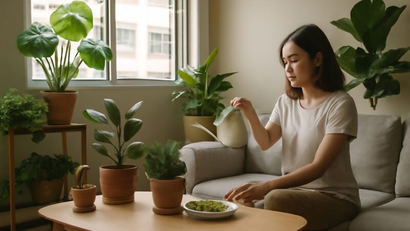 Green Living in an HDB Flat in Singapore