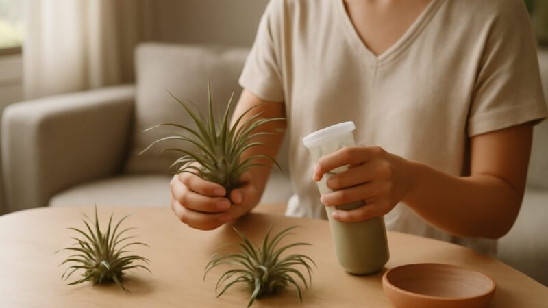 Growing Air Plants (Tillandsia) in Singapore