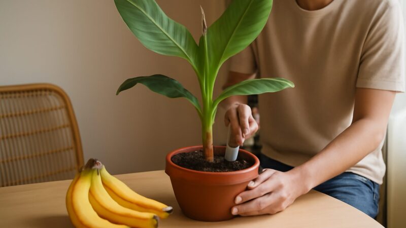Growing Bananas at Home in Singapore
