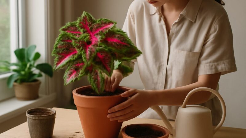 Growing Coleus for Colourful Foliage