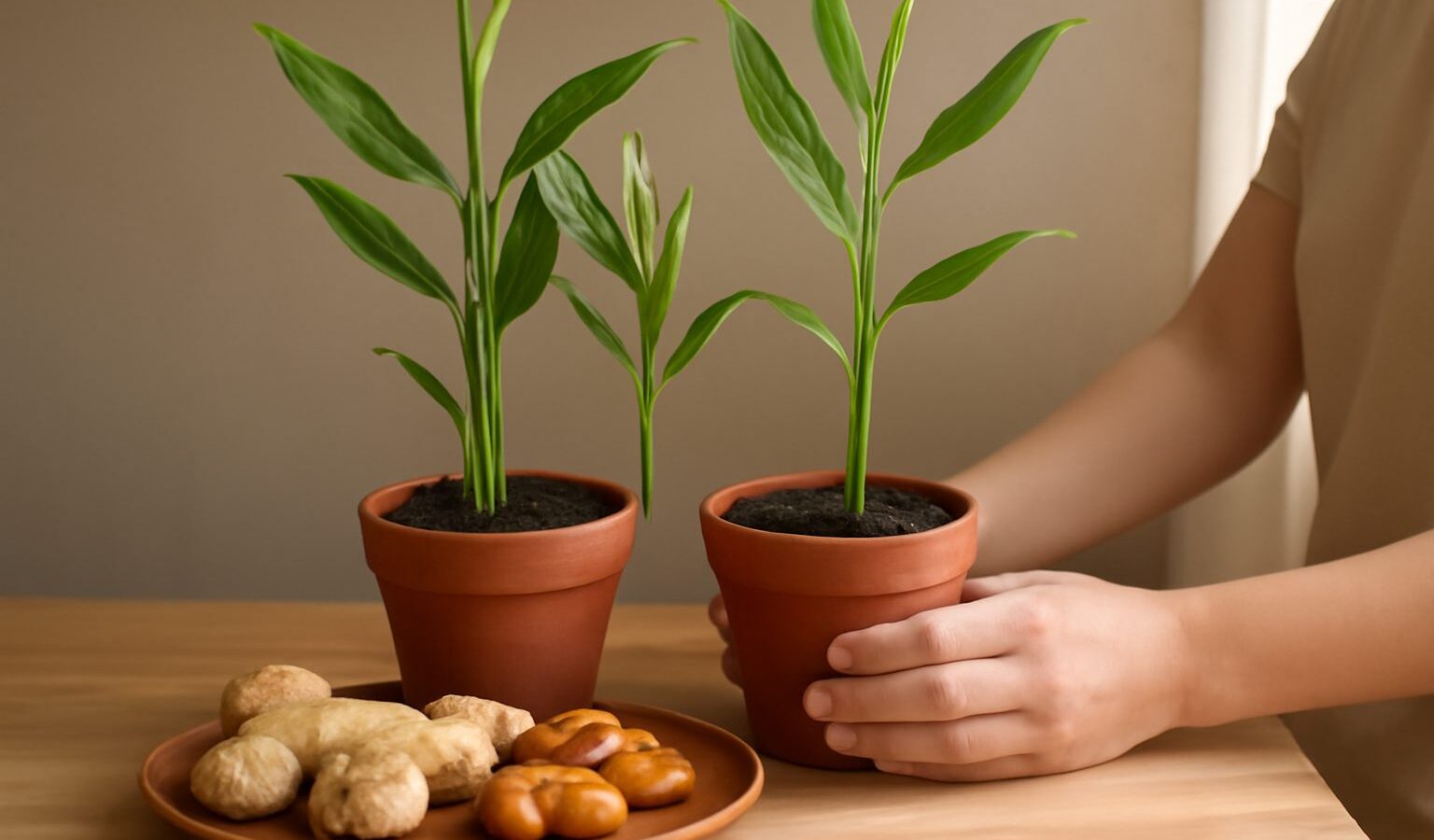 Growing Ginger and Turmeric