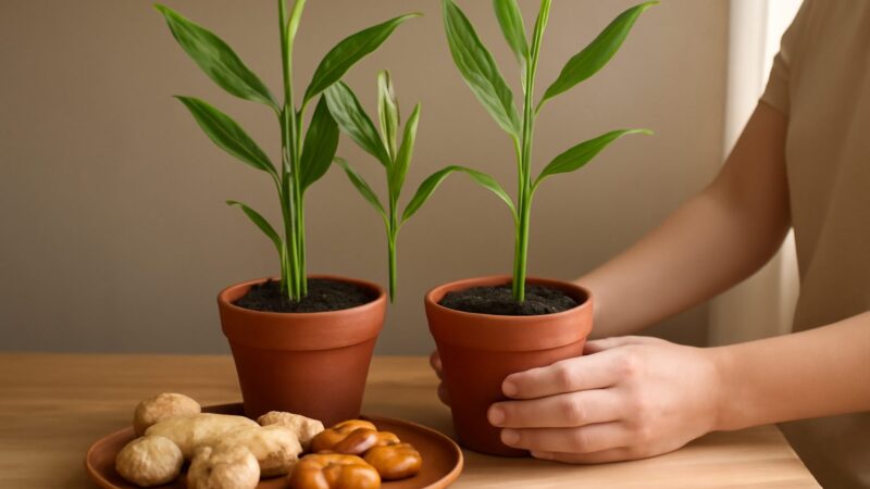 Growing Ginger and Turmeric
