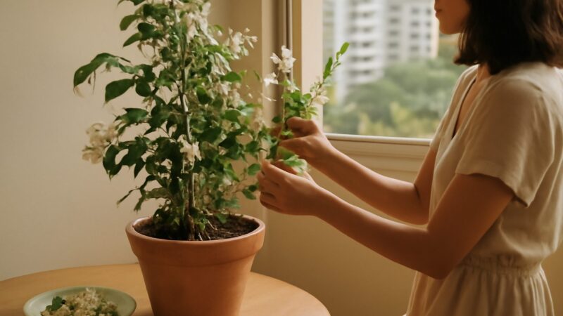 Growing Jasmine and Fragrant Climbers in Singapore
