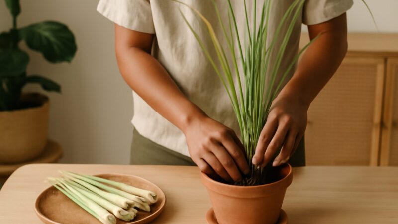 Growing Lemongrass at Home