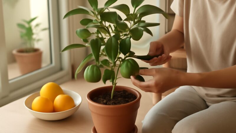 Growing Limes and Citrus in Pots at Home in Singapore