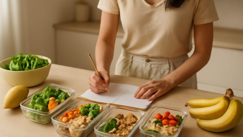 Healthy Meal Planning for the Week