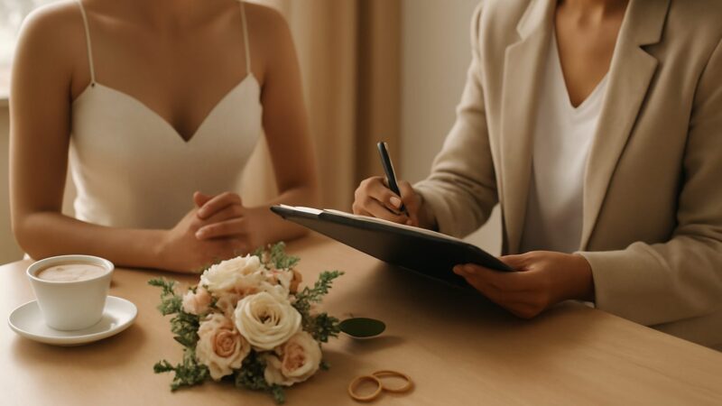 Hiring a Wedding Day Coordinator in Singapore