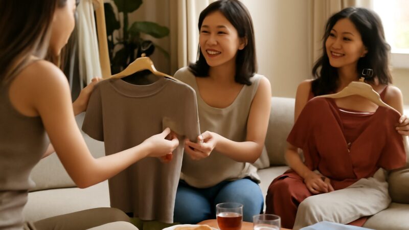 Hosting a Clothes Swap With Friends