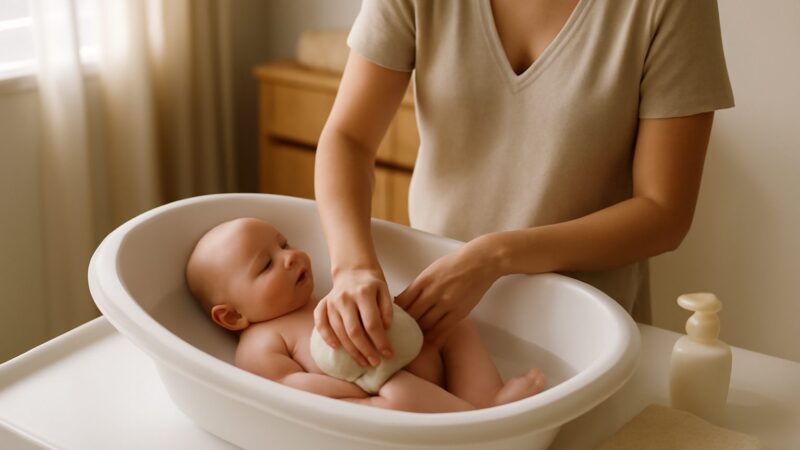 How to Bathe a Newborn: A Gentle Guide