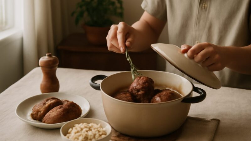 How to Braise Meat Until It Is Tender: Singapore Guide
