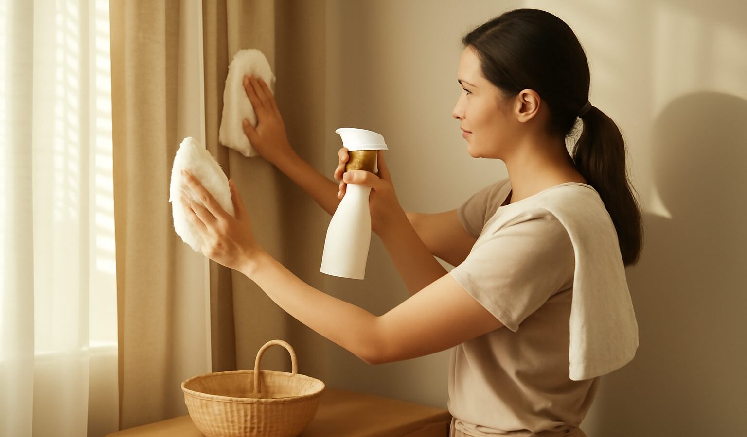 How to Clean Curtains, Blinds and Soft Fabrics in Singapore