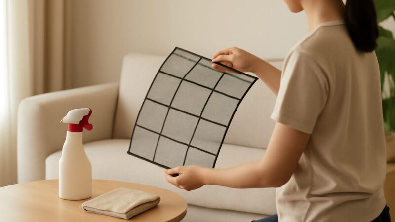 How to Clean Your Aircon Filters Yourself