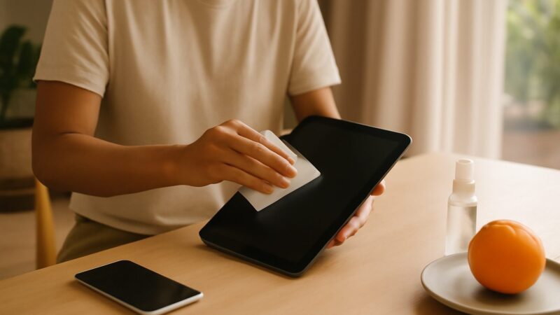 How to Clean Your Devices Safely at Home in Singapore