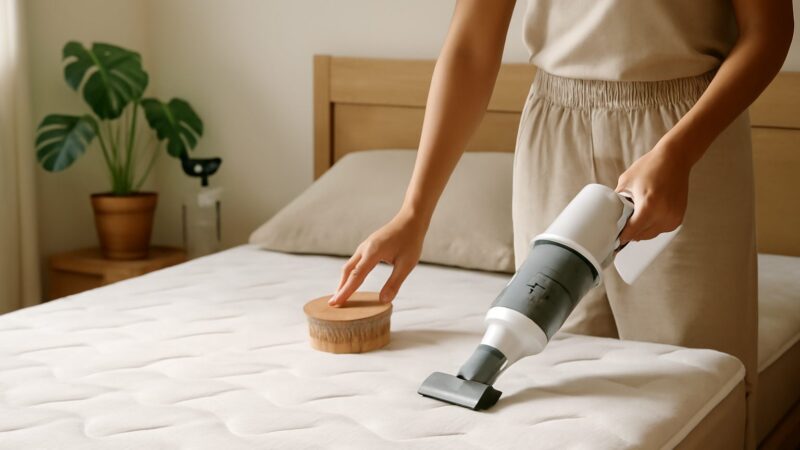 How to Clean Your Mattress at Home