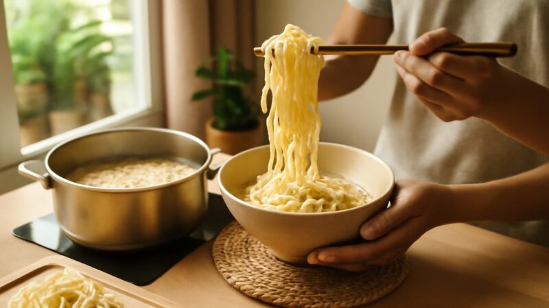 How to Cook Noodles Perfectly at Home in Singapore