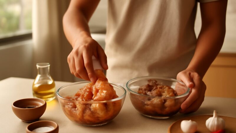 How to Marinate Meat and Seafood Well in Singapore