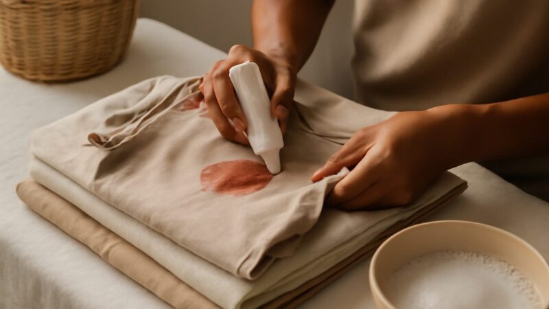 How to Remove Common Stains From Clothes