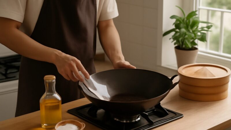How to Season and Care for a Wok in Singapore