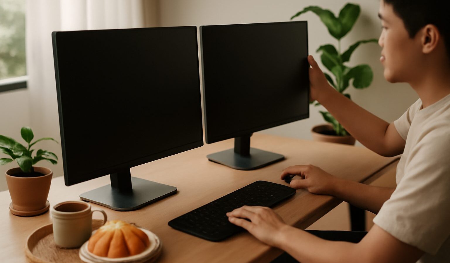 How to Set Up a Dual-Monitor Workspace