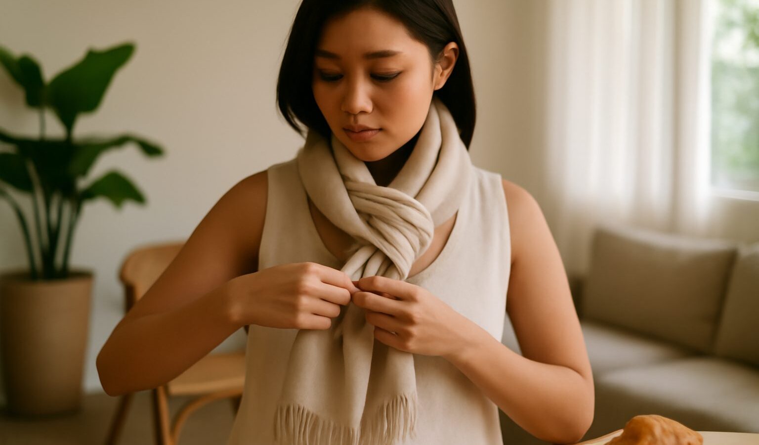How to Style a Scarf