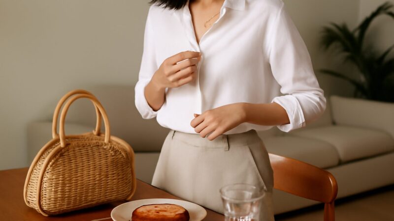 How to Style a Crisp White Shirt