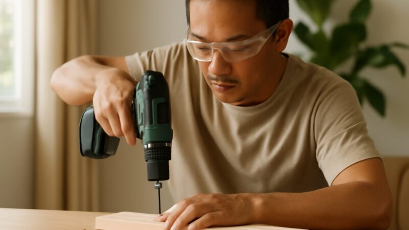 How to Use a Power Drill Safely