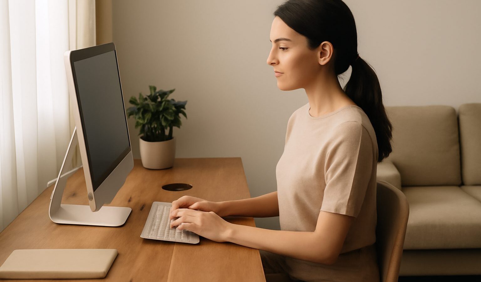 Improving Your Posture at a Desk Job