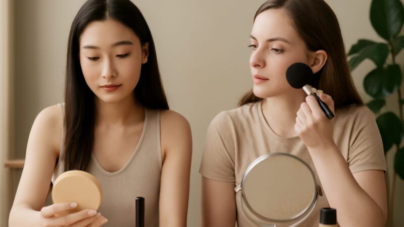 K-Beauty vs Western Makeup Styles