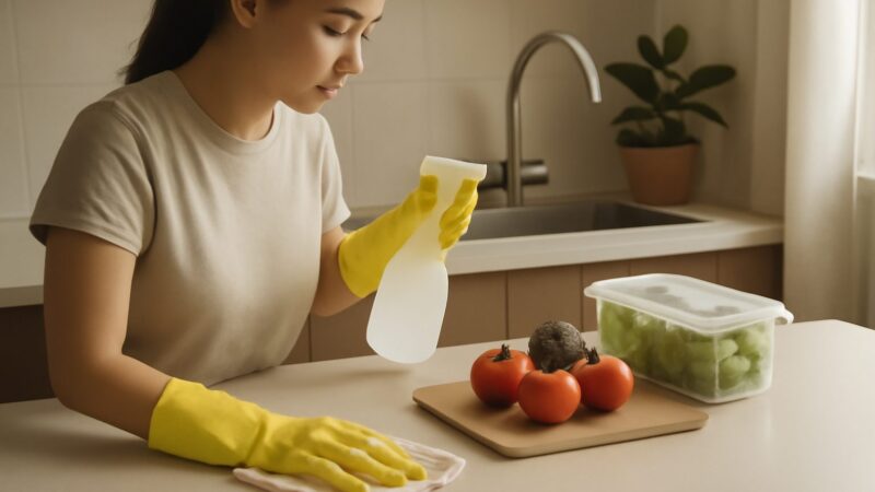 Kitchen Cleaning and Food Safety Basics at Home in Singapore