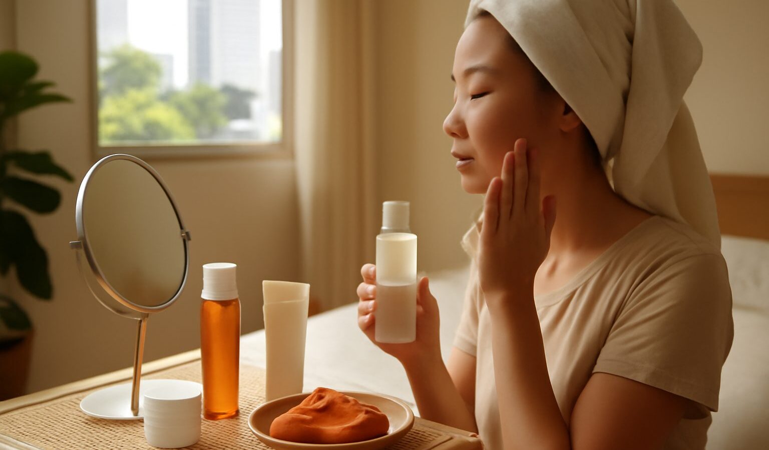 A Korean Skincare Routine in Singapore