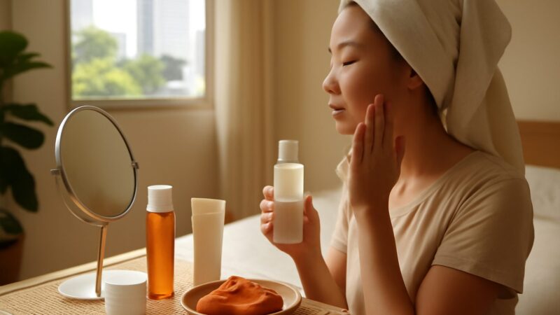 A Korean Skincare Routine in Singapore