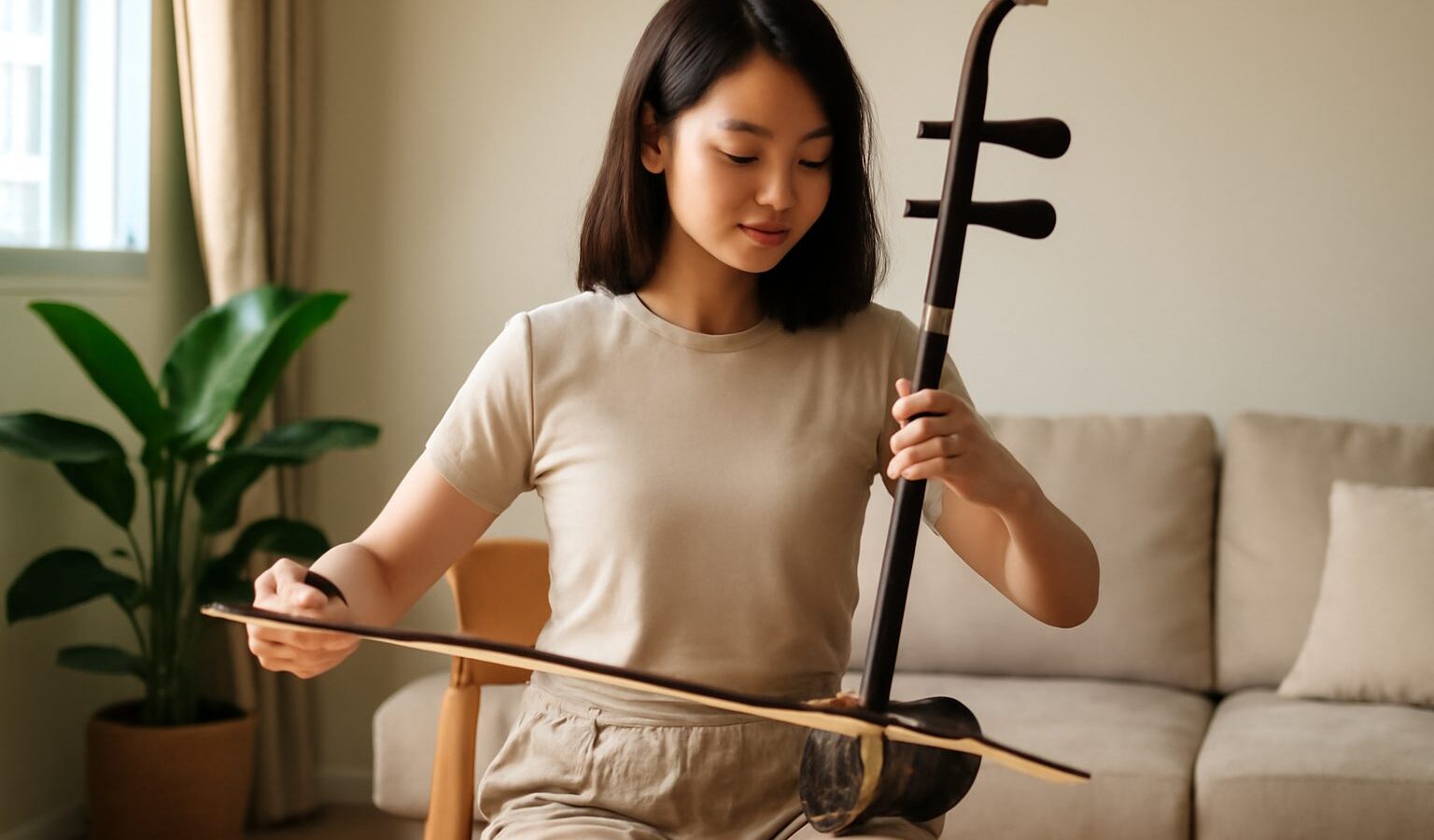 Learning the Erhu