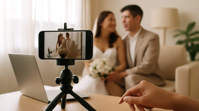 Live-Streaming Your Wedding