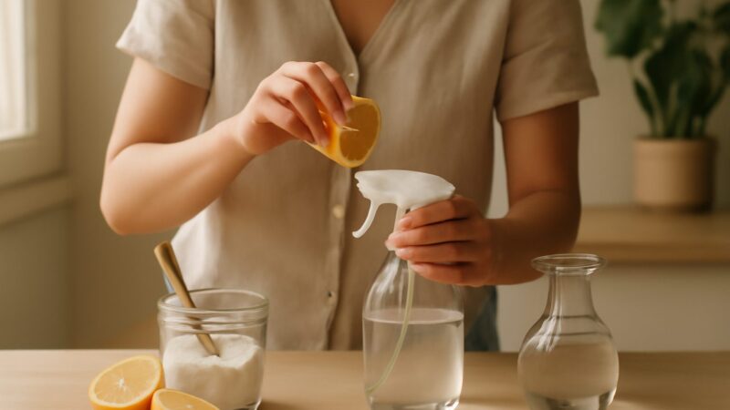 Making Your Own Natural Cleaning Products