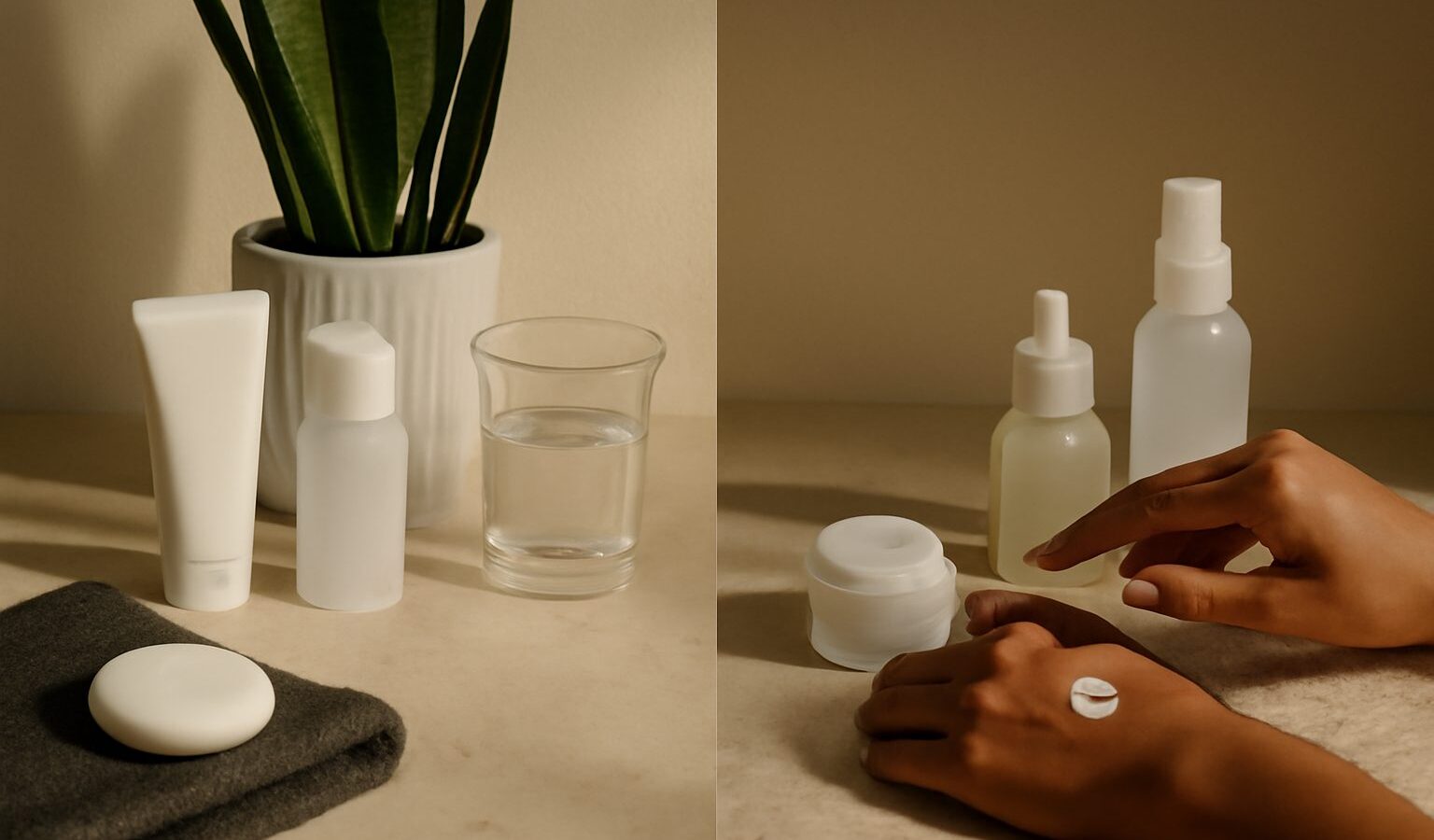 Morning vs Night Skincare Routines