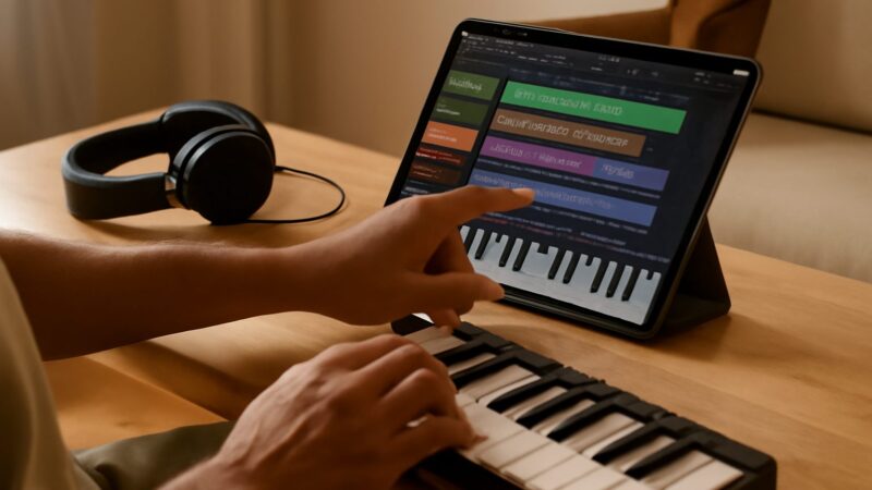 Music Production on a Phone or Tablet