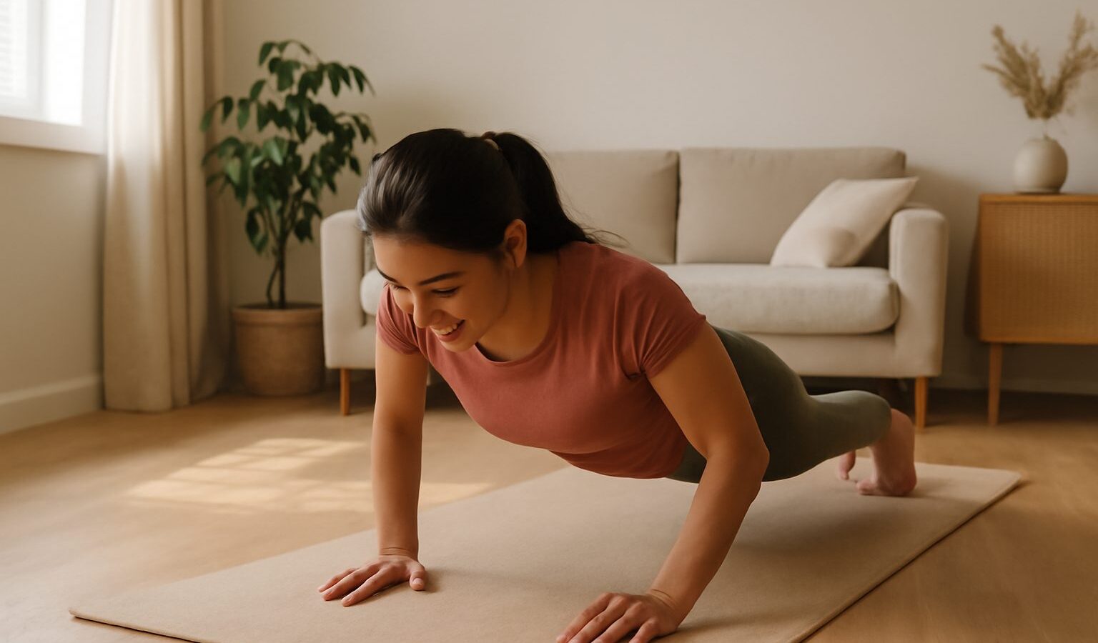 Perfecting Your Push Up Form at Home