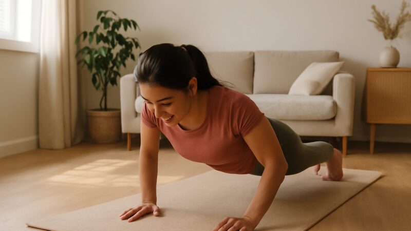 Perfecting Your Push Up Form at Home