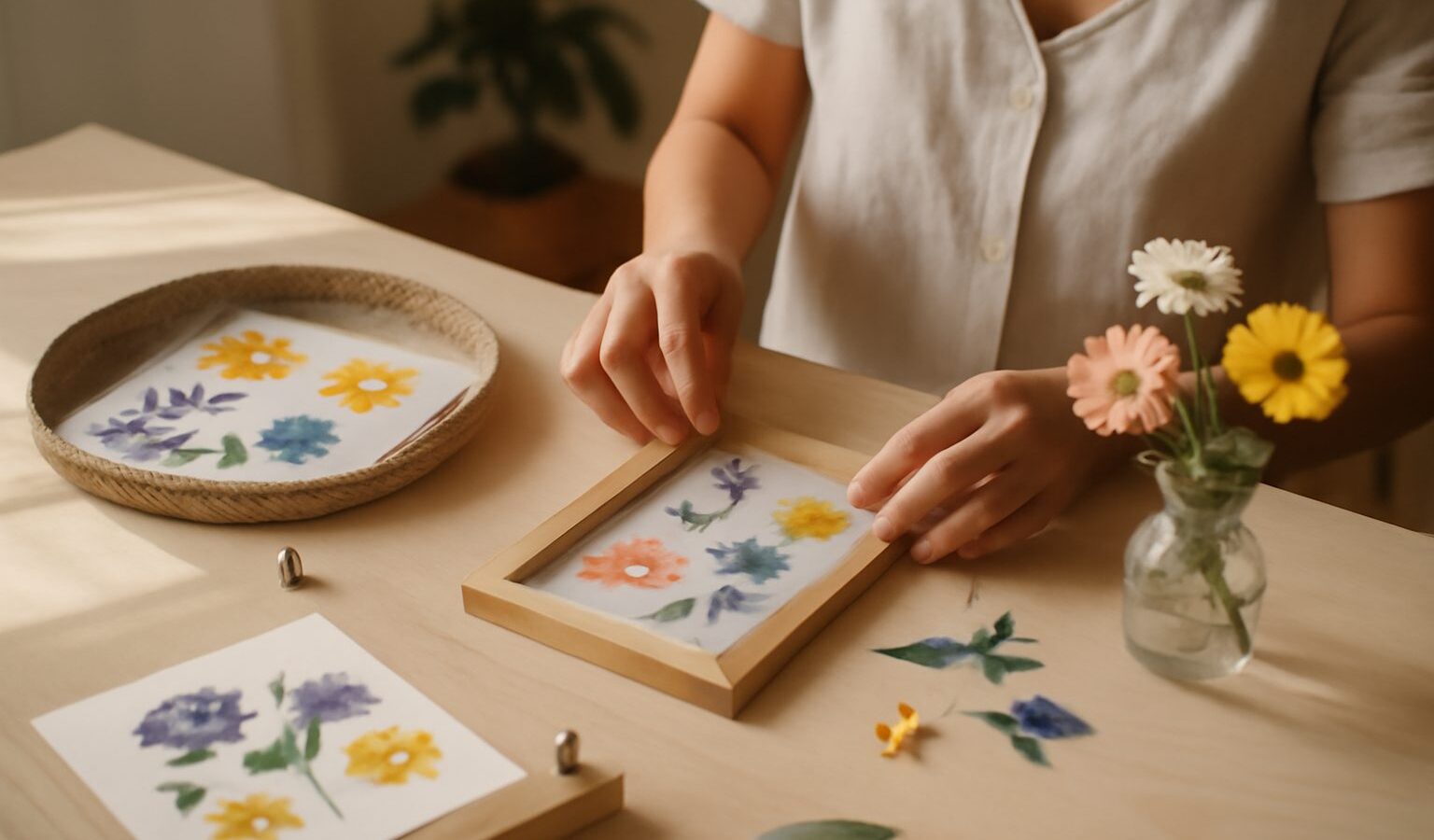 Pressed Flower Crafts