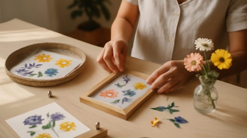 Pressed Flower Crafts
