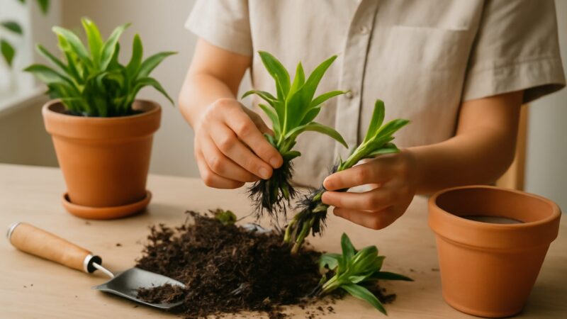 Propagating Plants by Division