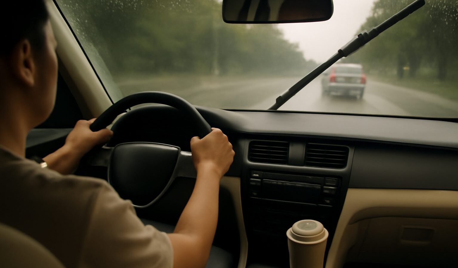 Recovering From a Skid or Aquaplaning