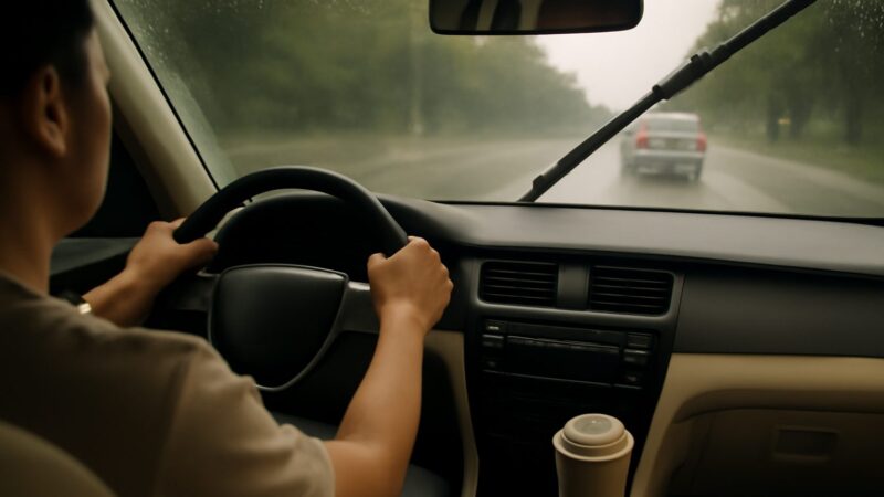 Recovering From a Skid or Aquaplaning