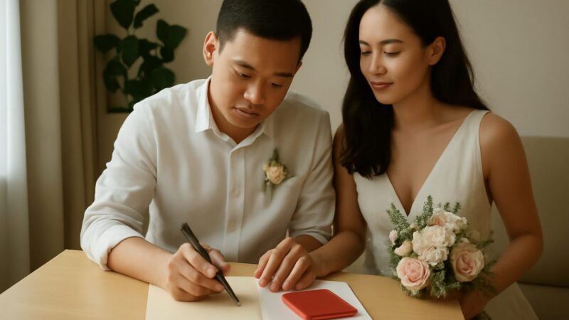 Registering an Overseas Marriage in Singapore