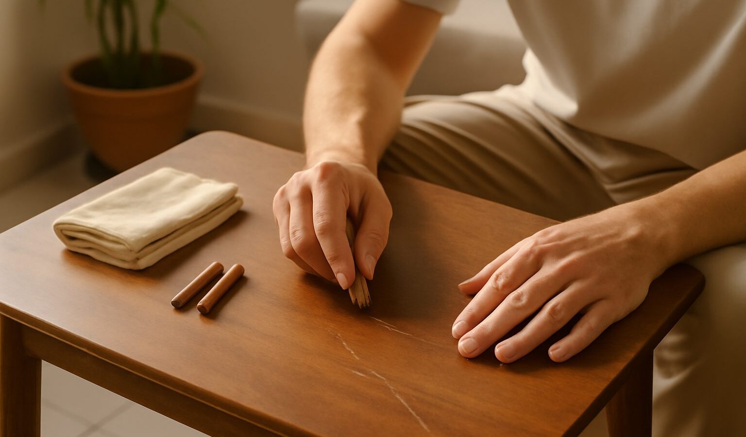 Repairing Scratched Wood and Furniture