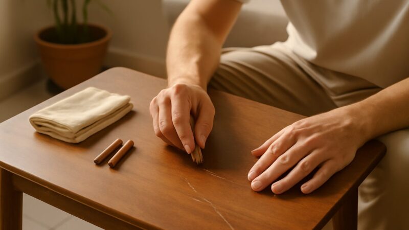 Repairing Scratched Wood and Furniture