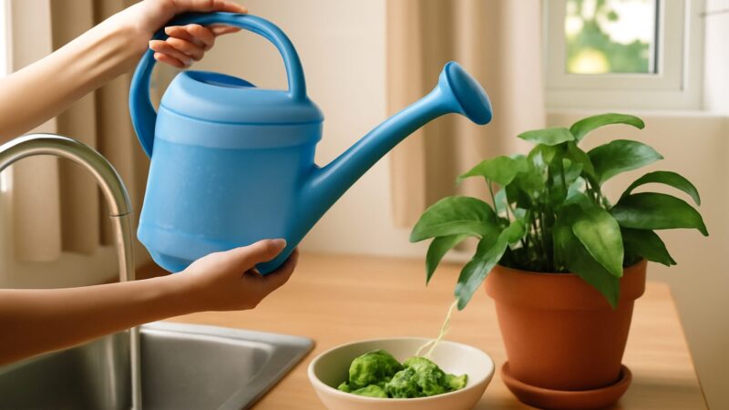 Reusing Rainwater and Greywater at Home
