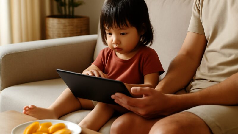 Screen Time for Young Children in Singapore